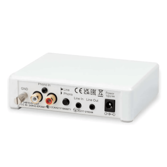 Phono Stage Solid State – Pro-ject Phono Box EBT 5 (MM) - AudioSoundMusic