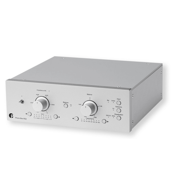 Phono Stage Solid State – Pro-ject Phono Box RS2 (MM & MC) - AudioSoundMusic