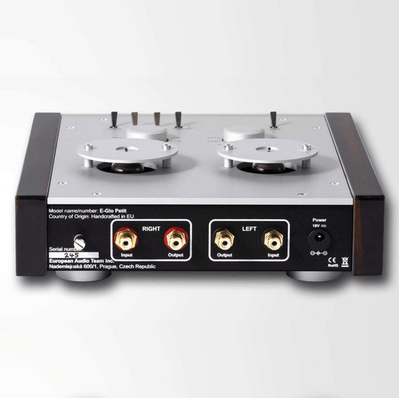 Phono Stage Vacuum Tube - EAT E-GLO Petit (MM & MC) - AudioSoundMusic