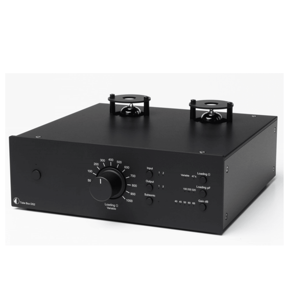 Phono Stage Vacuum Tube - Pro-ject Tube Box DS2 (MM & MC) - AudioSoundMusic