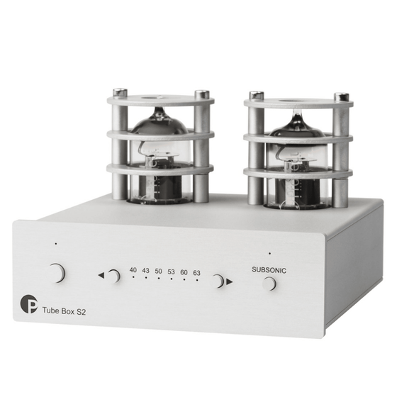 Phono Stage Vacuum Tube - Pro-ject Tube Box S2 (MM & MC) - AudioSoundMusic