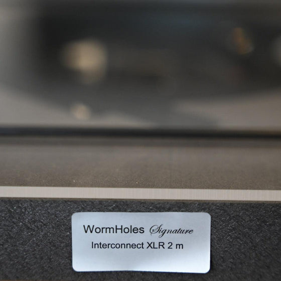 Pre-owned cable - GAMUT Interconnect Worm Holes Signature XLR to XLR 2m - AudioSoundMusic