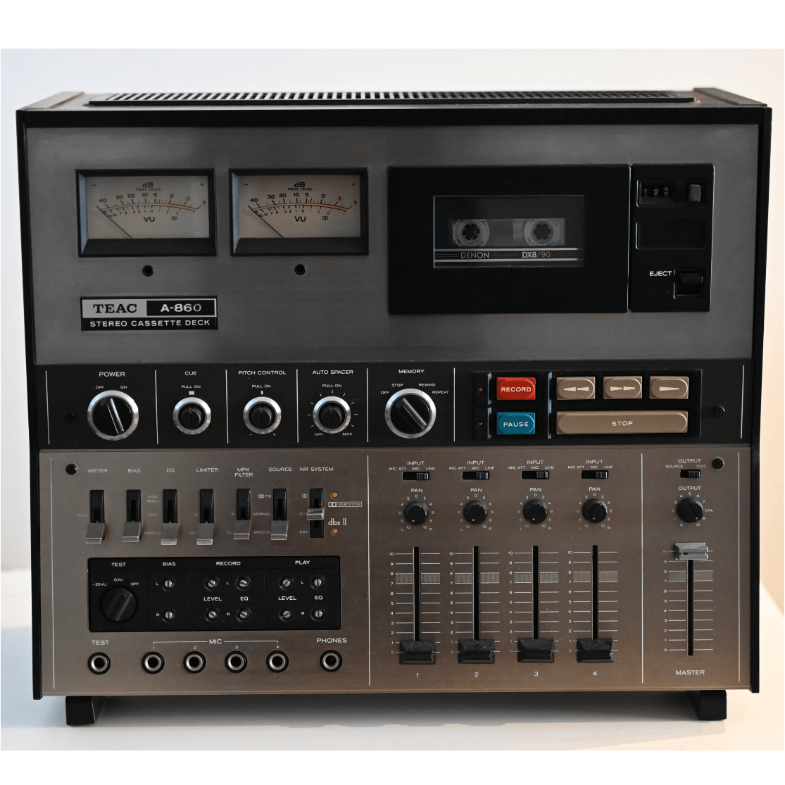 Pre-owned Cassette Deck TEAC A860 – AudioSoundMusic