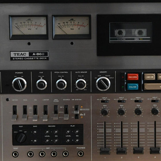 Pre-owned Cassette Deck TEAC A860 - AudioSoundMusic