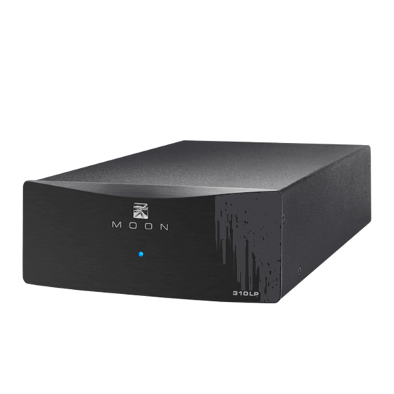 Pre-owned Phono Stage Solid State – MOON 310LP (MM & MC) - AudioSoundMusic