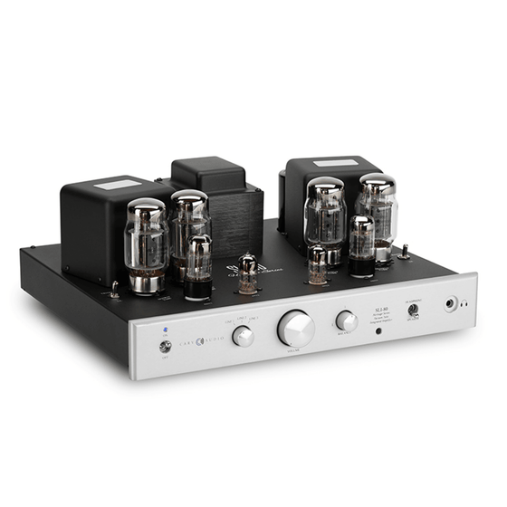 Pre-owned vacuum tube integrated amplifier CARY AUDIO SLI-80 Signature Silver - AudioSoundMusic