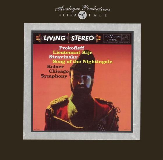 Prokofiev - Lieutenant Kije - Stravinsky - Song Of The Nightingale - Fritz Reiner - Chicago Symphony Orchestra (Reel-to-Reel, Ultra Tape) - AudioSoundMusic