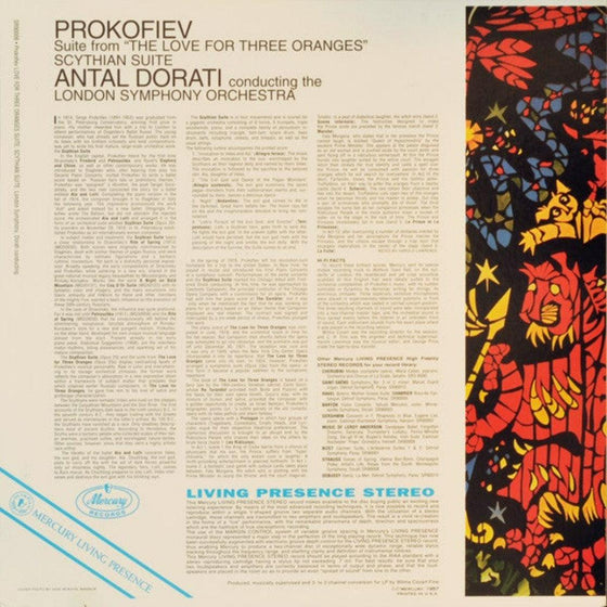 Prokofiev - Love For Three Oranges Suite – Antal Dorati (2LP, 45RPM) - AudioSoundMusic