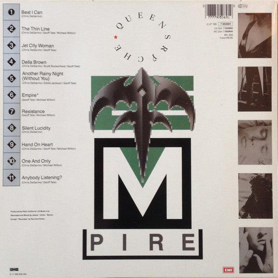 Queensryche - Empire (2LP, Translucent Red vinyl) - AudioSoundMusic