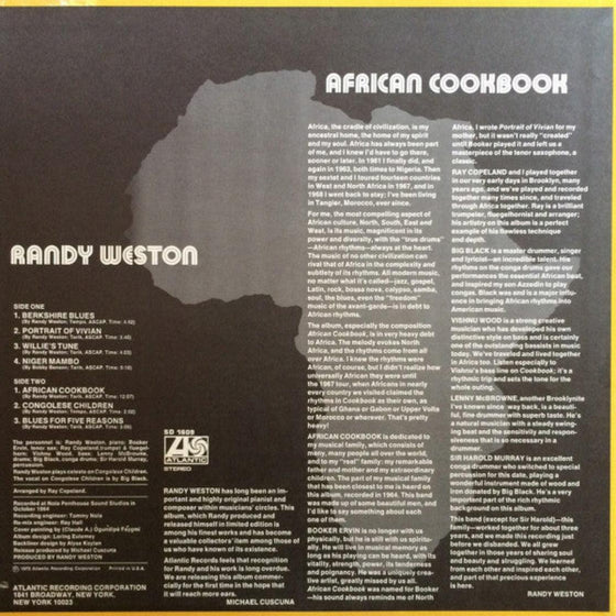 Randy Weston - African Cookbook - AudioSoundMusic