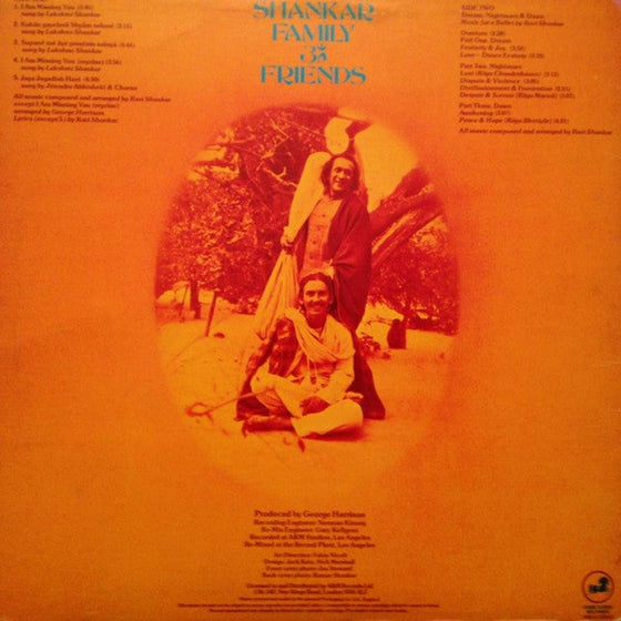 Ravi Shankar - Shankar Family & Friends (Ultra Analog, Half-speed Mastering) - AudioSoundMusic