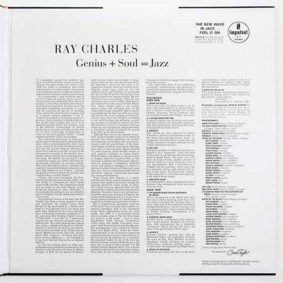Ray Charles - Genius + Soul = Jazz - AudioSoundMusic