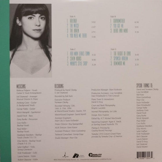 Rebecca Pidgeon - The Raven (2LP, 45 RPM, 200g) - AudioSoundMusic