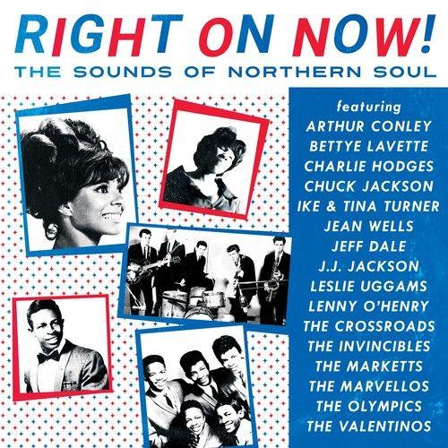 Right On Now! The Sounds Of Northern Soul (White with Red and Blue Swirl vinyl) - AudioSoundMusic