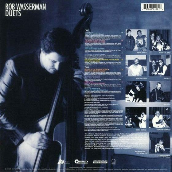 Rob Wasserman - Duets (200g) - AudioSoundMusic