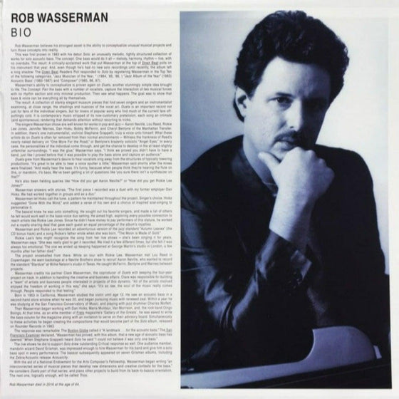 Rob Wasserman - Duets (200g) - AudioSoundMusic