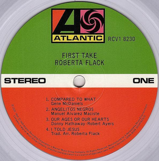 Roberta Flack – First Take (Clear vinyl) - AudioSoundMusic