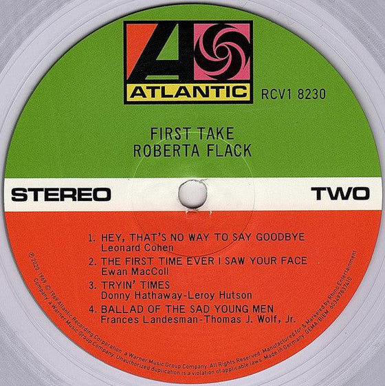 Roberta Flack – First Take (Clear vinyl) - AudioSoundMusic