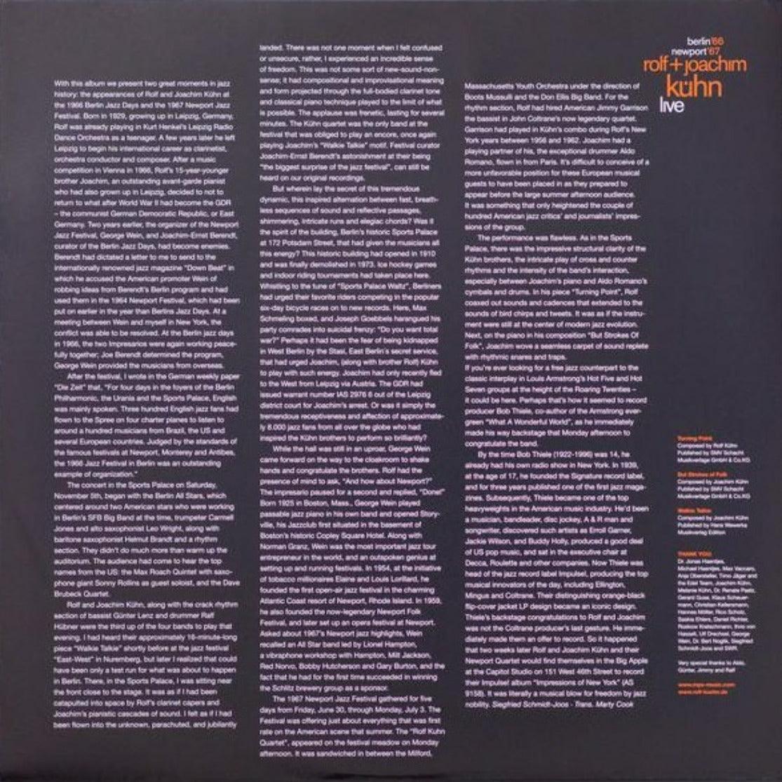 Rolf Kuhn - The Best Is Yet To Come (9LP, Coffret) – AudioSoundMusic