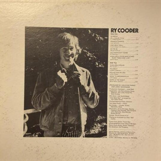 Ry Cooder - AudioSoundMusic