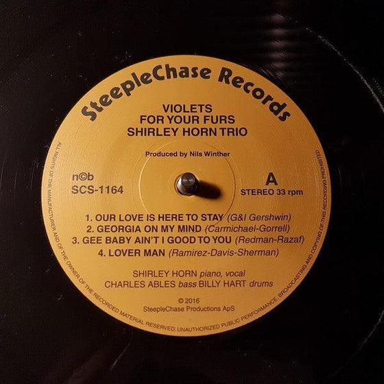 Shirley Horn Trio - Violets For Your Furs - AudioSoundMusic