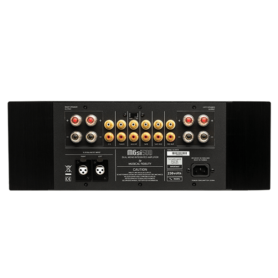 Solid State Integrated Amplifier MUSICAL FIDELITY M6SI500 (phono stage not included) - AudioSoundMusic