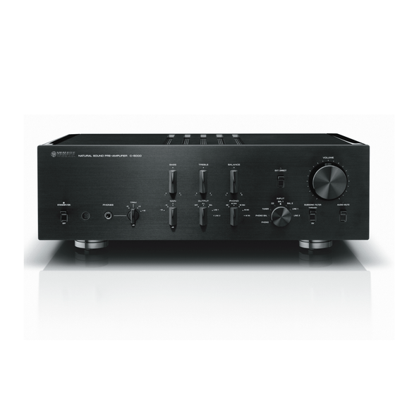 SOLID STATE PRE AMPLIFIER YAMAHA C-5000 - AudioSoundMusic