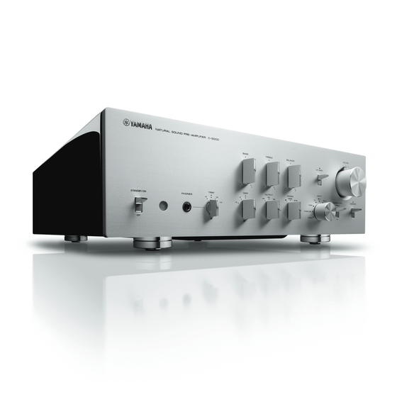SOLID STATE PRE AMPLIFIER YAMAHA C-5000 - AudioSoundMusic