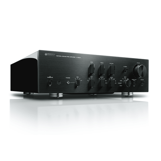 SOLID STATE PRE AMPLIFIER YAMAHA C-5000 - AudioSoundMusic