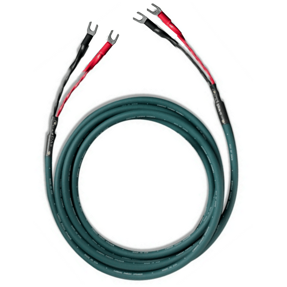 Speaker cable - Cardas Parsec - Spade to spade (3.0 to 5.0m) - AudioSoundMusic