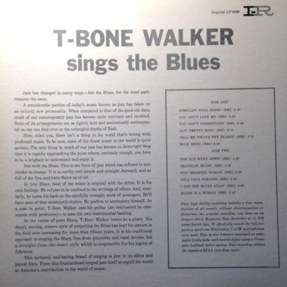 T-Bone Walker - Sings The Blues - AudioSoundMusic