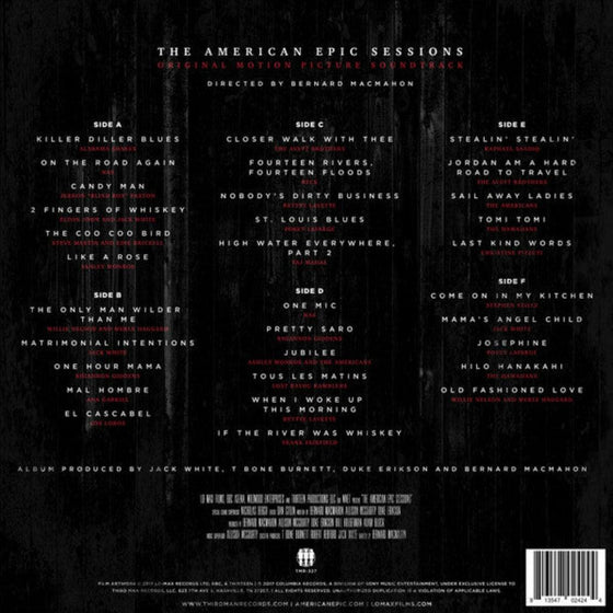 The American Epic Sessions - Willie Nelson, Elton John, ... (3LP) - AudioSoundMusic