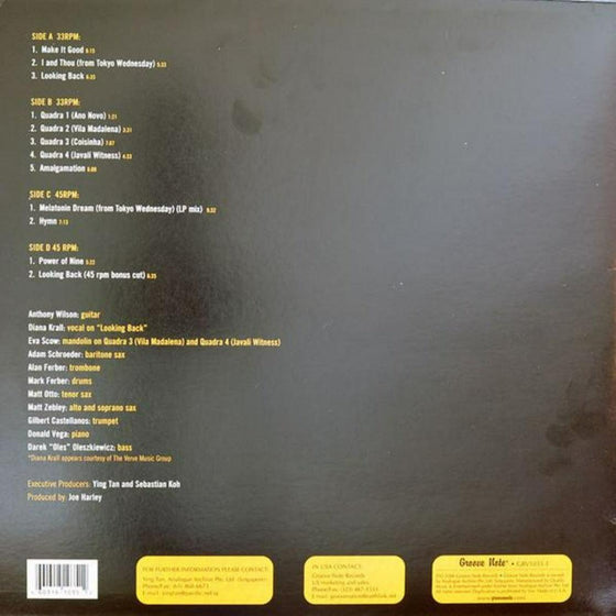 The Anthony Wilson Nonet With Diana Krall - Power Of Nine (2LP , 33 & 45RPM) - AudioSoundMusic