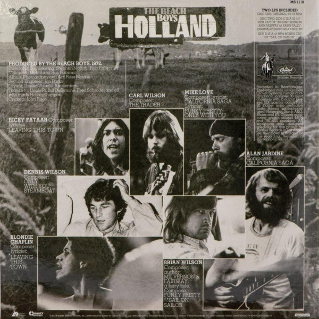 初回米国The Beach Boys Holland米国シングル付き The Beach Boys - Holland (2LP, 45 & 33RPM, 200g) – AudioSoundMusic