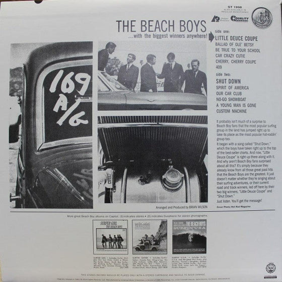 The Beach Boys - Little Deuce Coupe (Mono, 200g) - AudioSoundMusic