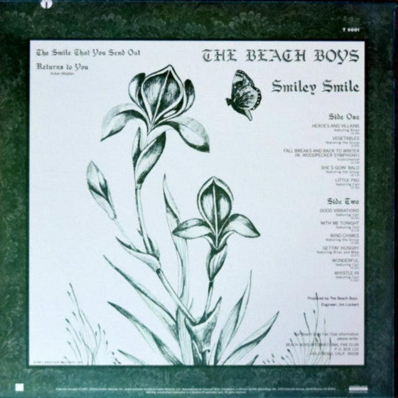 The Beach Boys - Smiley Smile (Mono, 200g) - AudioSoundMusic