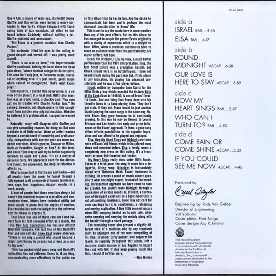 The Bill Evans Trio - Trio '65 (2LP, 45 tours) – AudioSoundMusic