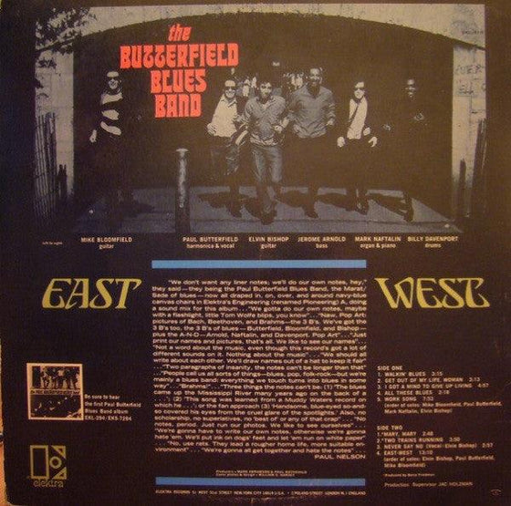 The Butterfield Blues Band - East-West - AudioSoundMusic