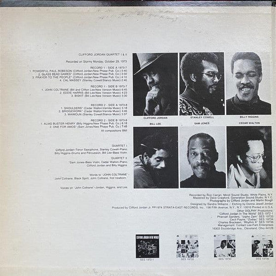 The Clifford Jordan Quartet - Glass Bead Games (2LP) - AudioSoundMusic