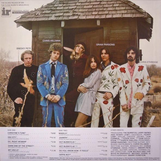 The Flying Burrito Bros – The Gilded Palace Of Sin - AudioSoundMusic
