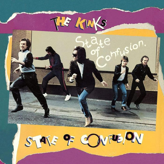 The Kinks - State Of Confusion (Clear With Blue & Gold Swirl vinyl) - AudioSoundMusic