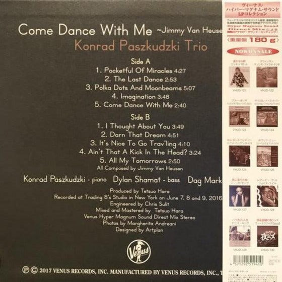 The Konrad Paszkudzki Trio - Come Dance With Me (Japanese edition) - AudioSoundMusic