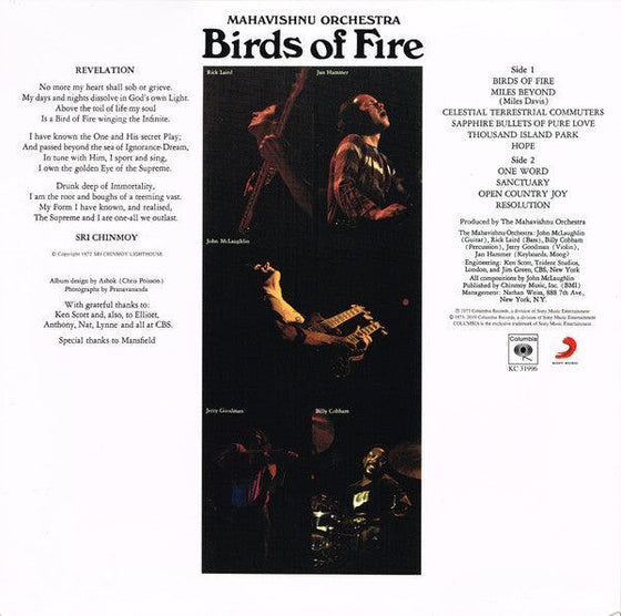 The Mahavishnu Orchestra - Birds Of Fire - AudioSoundMusic