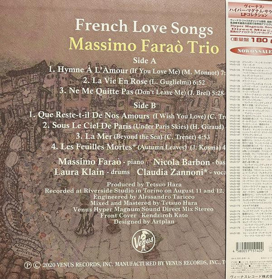 The Massimo Farao' Trio - French Love Song (Japanese edition) - AudioSoundMusic
