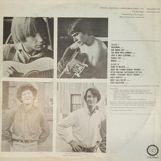 The Monkees - Pisces, Aquarius, Capricorn & Jones Ltd (Mono, Violet vinyl) - AudioSoundMusic