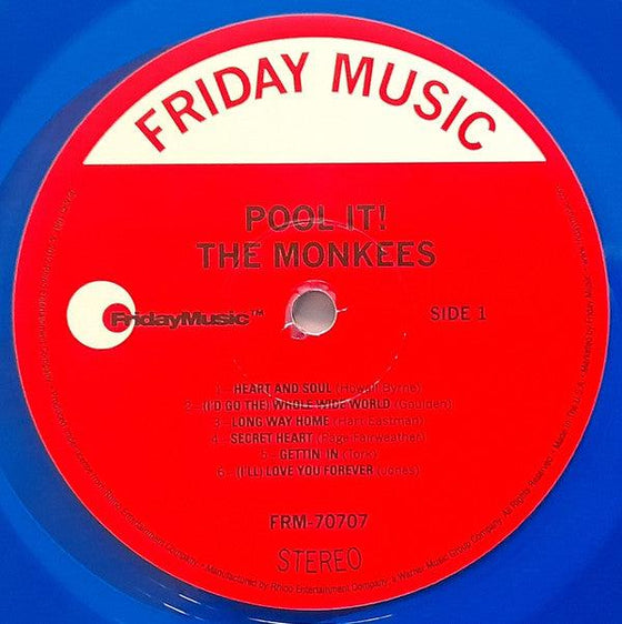 The Monkees - Pool It! (Blue vinyl) - AudioSoundMusic