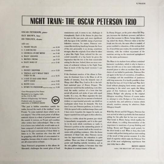 The Oscar Peterson Trio - Night Train - AudioSoundMusic