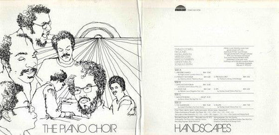 The Piano Choir featuring Stanley Cowell, Nat Jones & more - Handscapes (2LP) - AudioSoundMusic