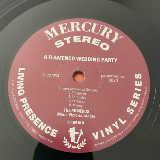 The Romeros with Maria Victoria - A Flamenco Wedding Party (Half-Speed Mastering) - AudioSoundMusic