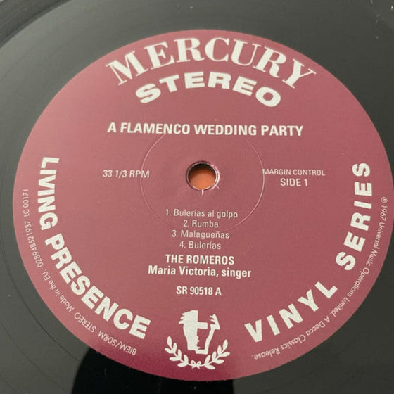 The Romeros with Maria Victoria - A Flamenco Wedding Party (Half-Speed Mastering) - AudioSoundMusic